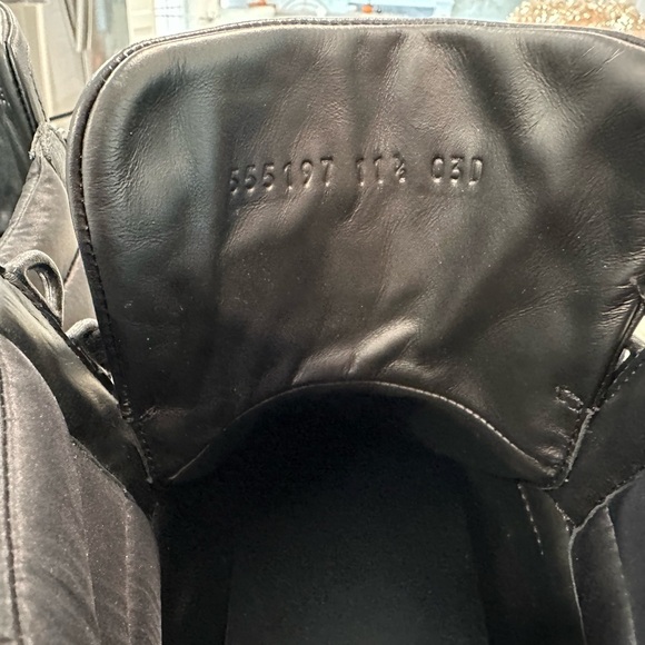 Authentic Gucci mens canvas GG high sneakers. Excellent condition. size 11.5. - Picture 7 of 14